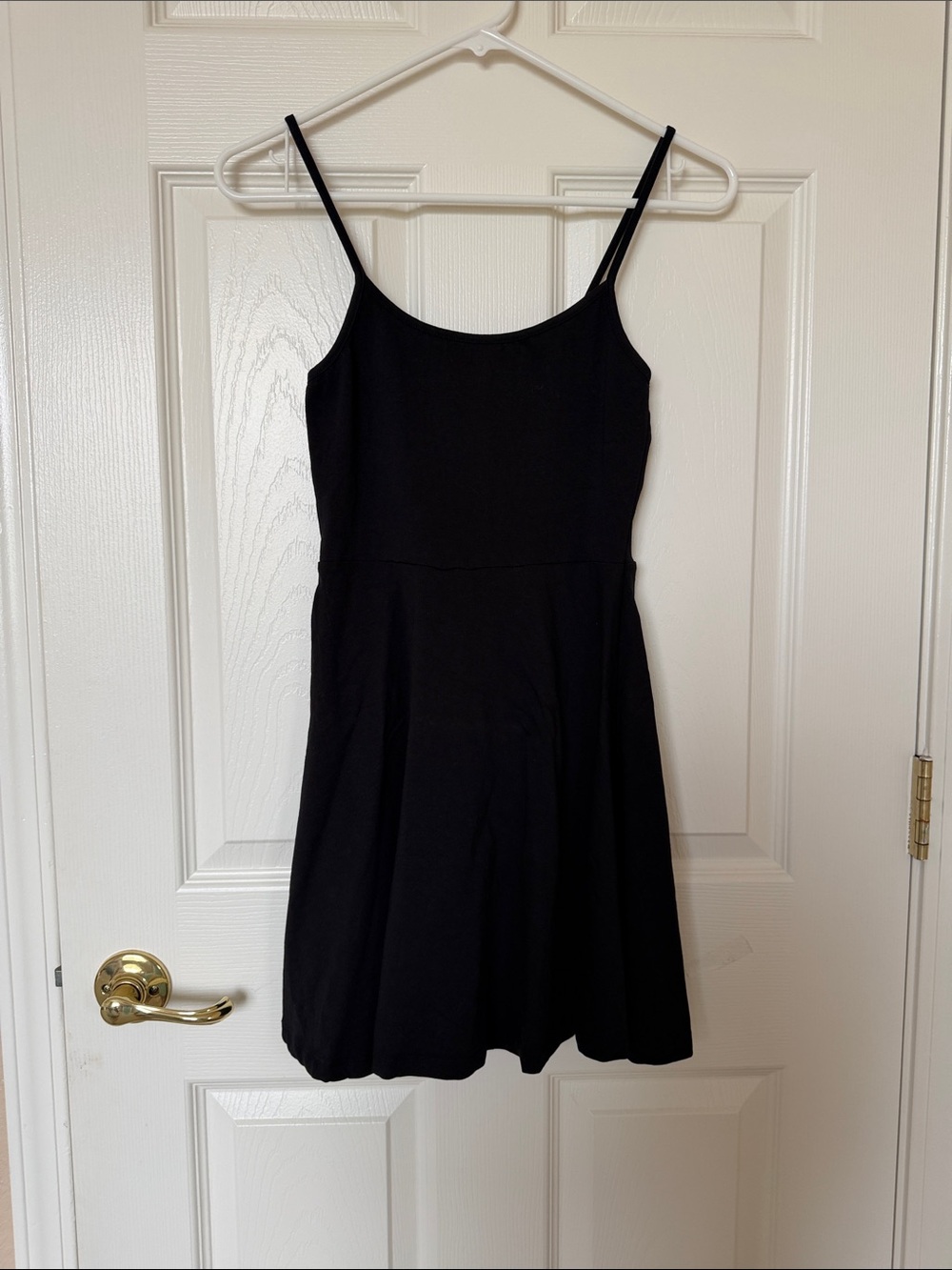 H&M Black Spaghetti Strap Mini Dress